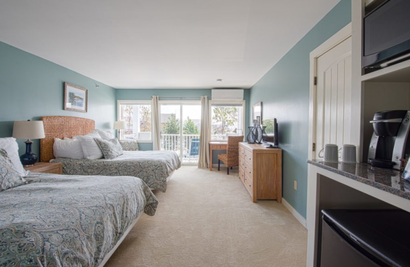 Guest room at The Nonantum Resort.