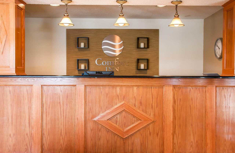 Check in at Comfort Inn Fergus Falls.