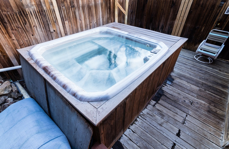 Hot tub at Indian Hot Springs.