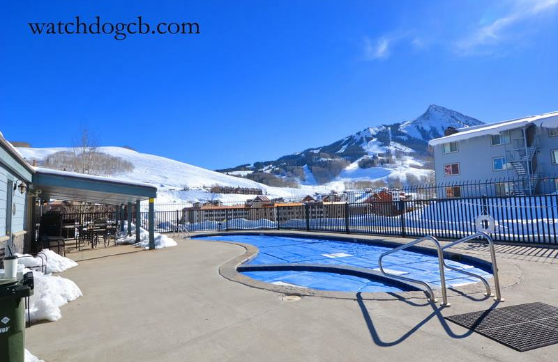 Rental outdoor pool at Watchdog Property Management LLC.