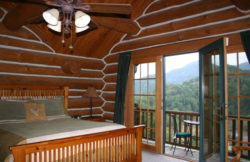 Guest room at Wildberry Lodge.