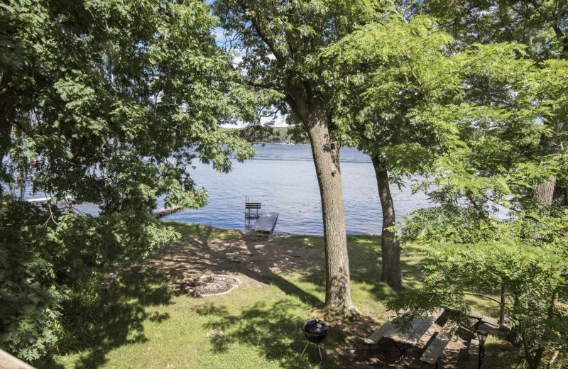 Rental lake view at Sand County Service Company.