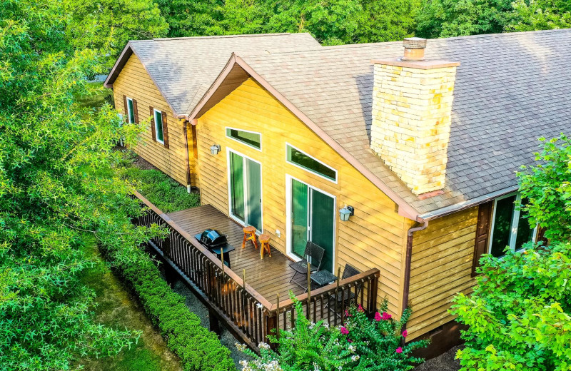 Rental exterior at Berkeley Springs Cottage Rentals.