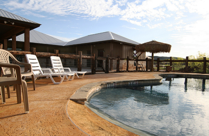 Lodge pool at Neal's Lodges.