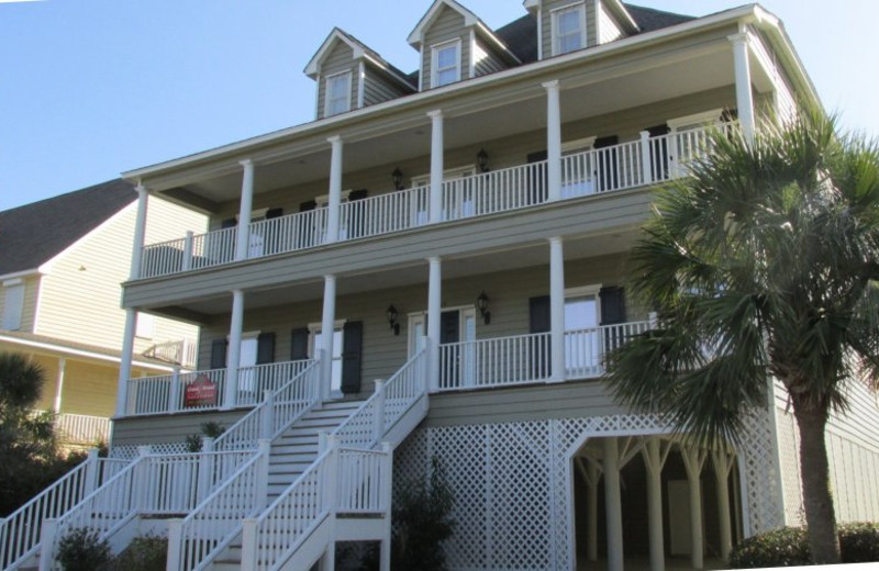 Rental exterior at Grand Strand Vacations.