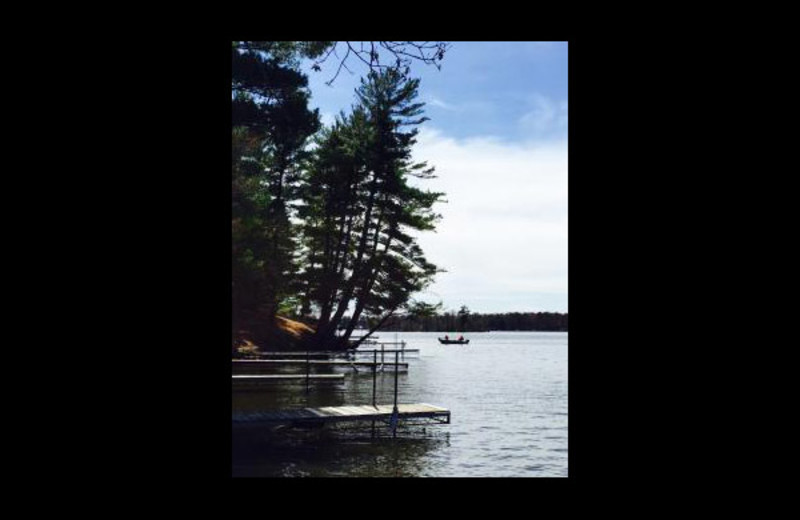Lake view at Summer Haven Resort.