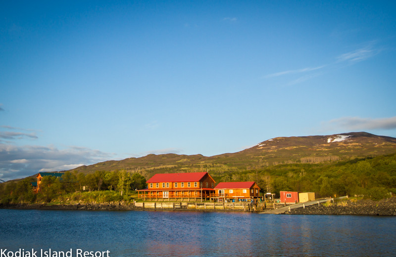 Exterior view of Alaska's Kodiak Island Resort.