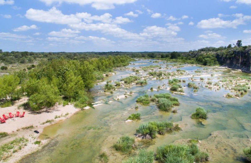 Rental river view at Vacasa Fredricksburg.