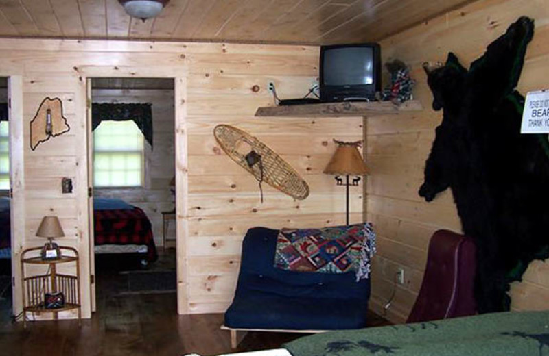 Cabin Interior at Sunrise Ridge Guide Service