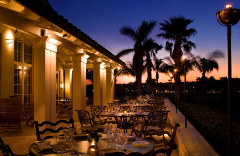 Patio view at The Westin Diplomat Resort.