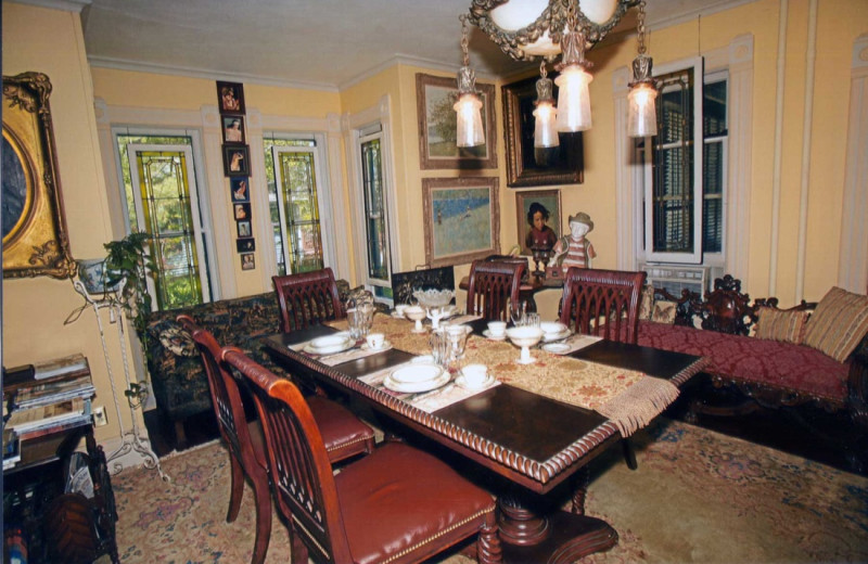 Dining at T C Smith Inn Bed