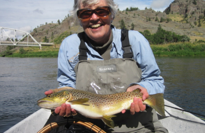 Fishing at Galloup's Slide Inn.