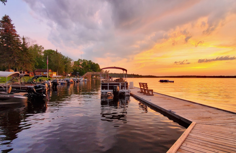 Dock at Harmony Beach Resort.