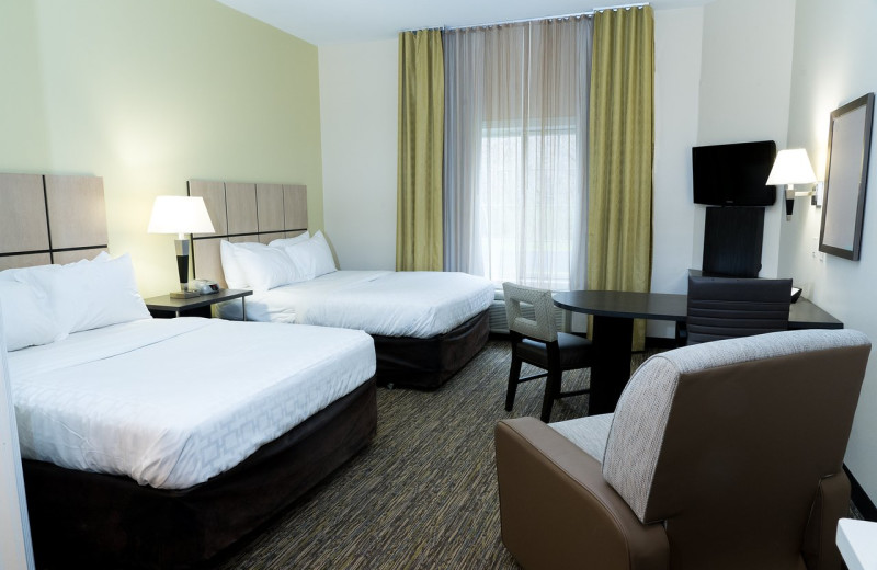 Guest room at Candlewood Suites - Stevensville.