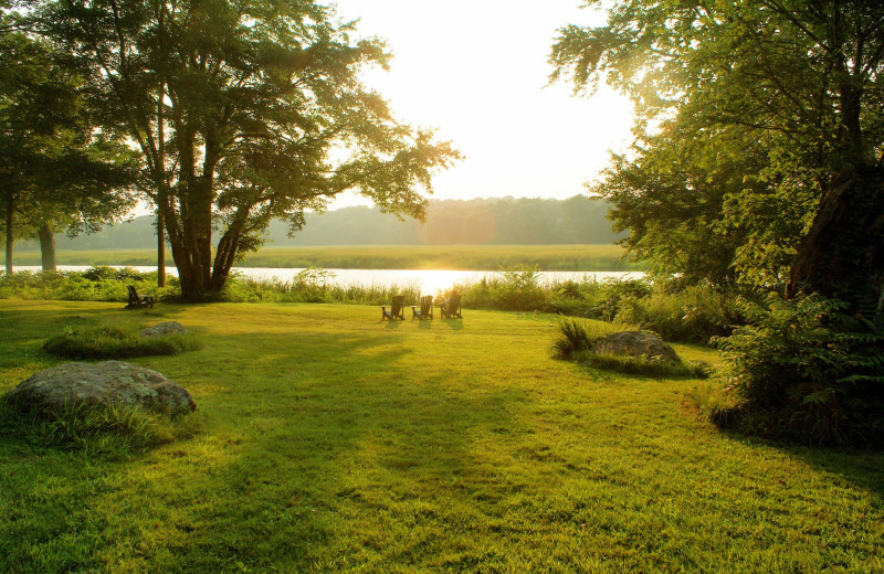 Grounds at Bee and Thistle Inn.