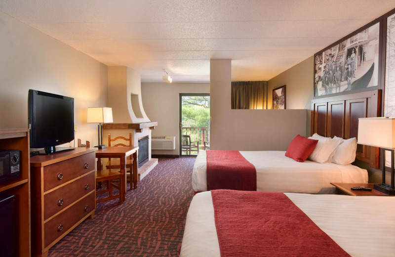 Guest room at Chula Vista Resort.