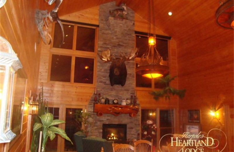 Dining Hall at Harpole's Heartland Lodge.