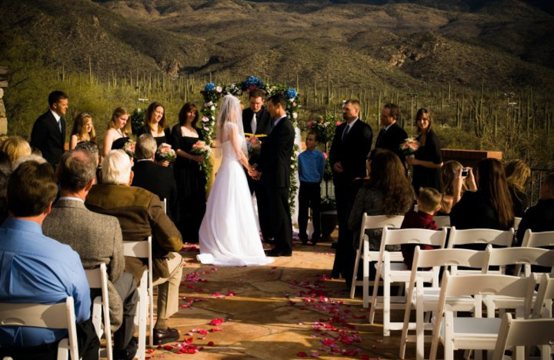 Wedding at Tanque Verde Ranch.