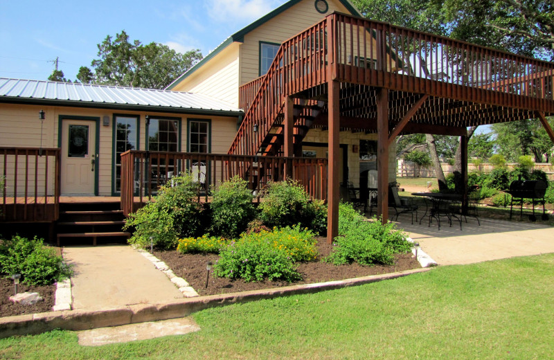 Guest house at Willow Point Resort.