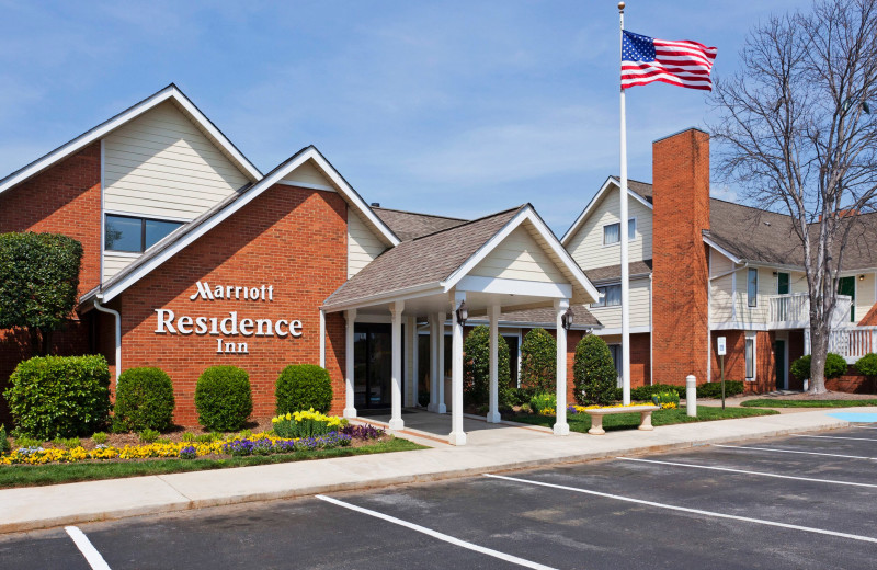 Exterior view of Residence Inn Spartanburg.