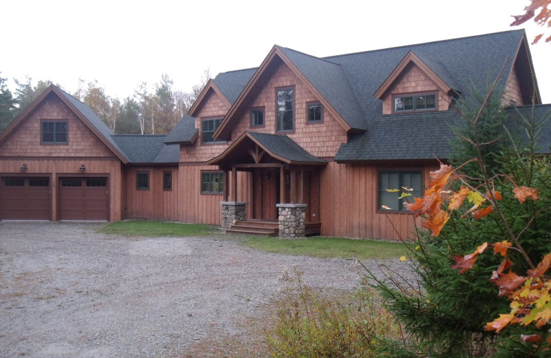 Rental exterior at Lake Placid Accommodations.