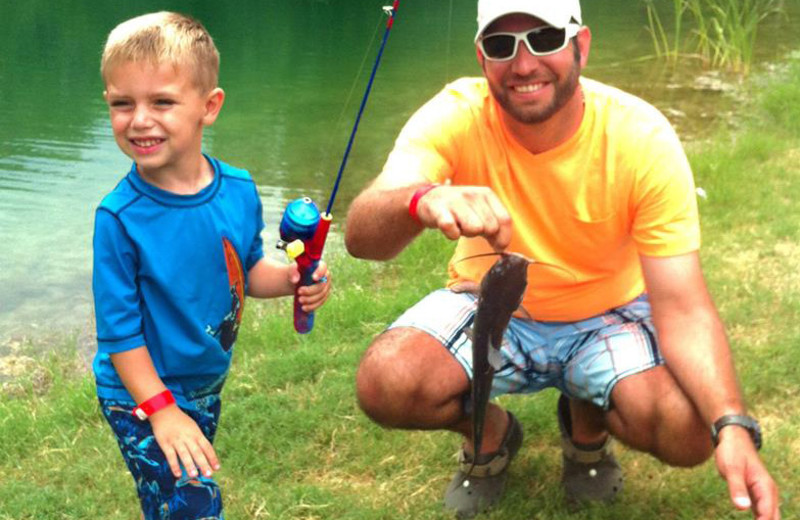 Fishing at Neal's Lodges.