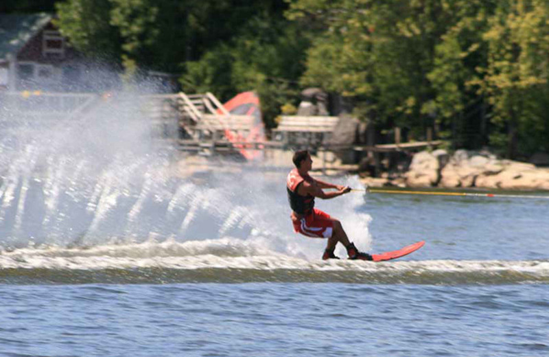 Jet skiing at Tyler Place Family Resort.