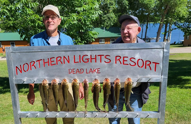 Fishing at Northern Lights Resort.