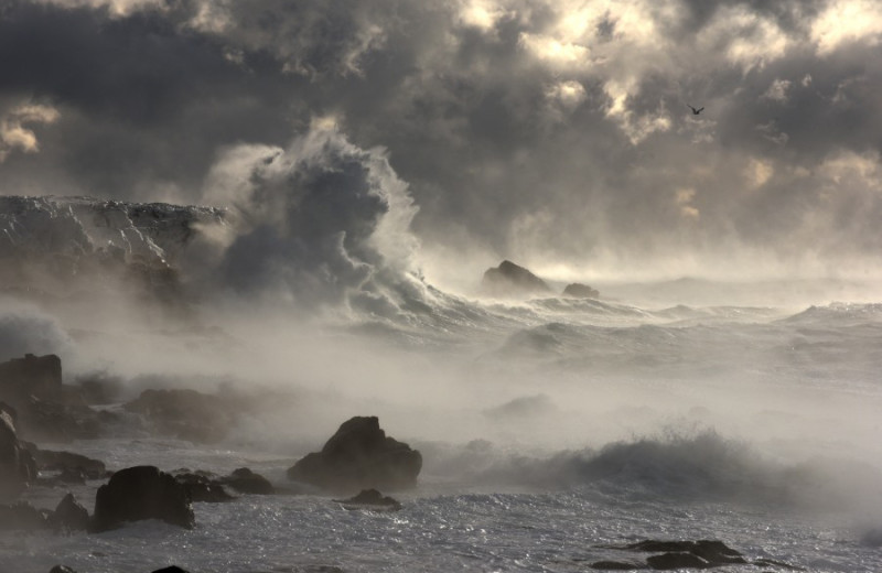 Storm at Brier Island Lodge and Resort.