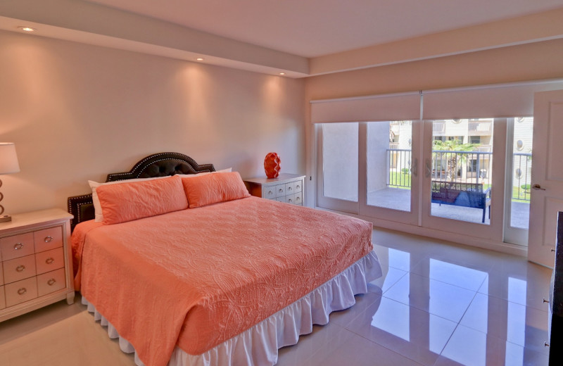 Rental bedroom at La Isla VR - South Padre.