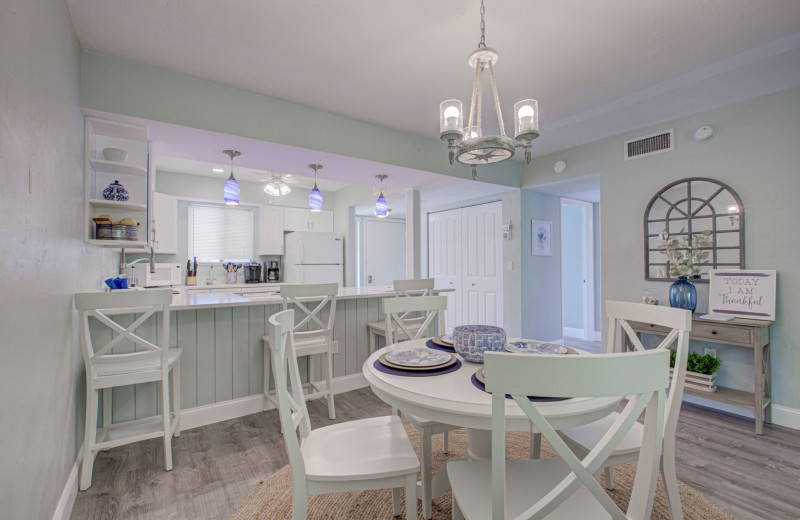 Rental kitchen at Anna Maria Island Beach Rentals, Inc.