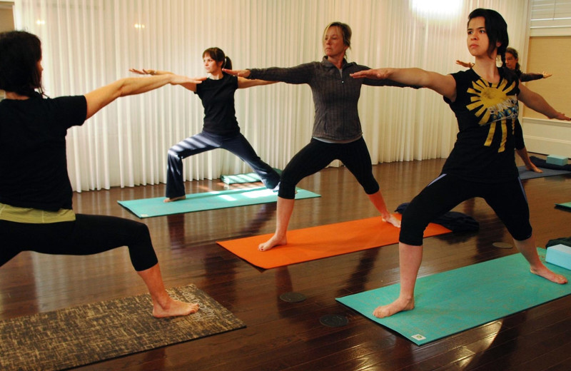 Yoga at The Nantucket Hotel and Resort.