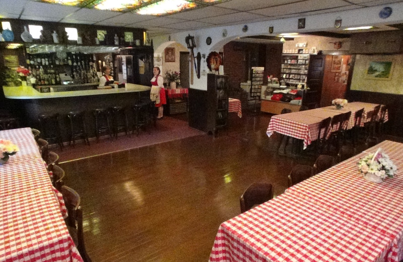 Dining room at Crystal Brook Resort.