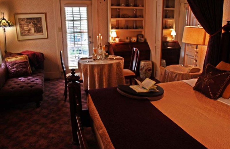 Guest room at Arcadian Inn Bed & Breakfast.