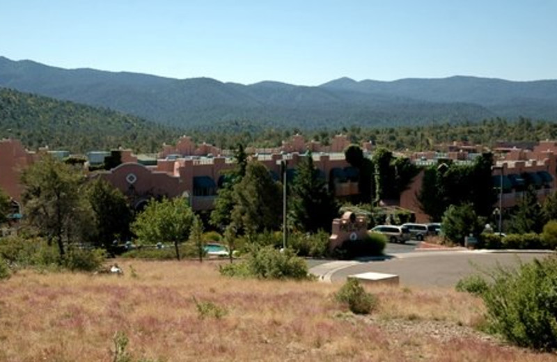 View from Forest Villas Hotel.