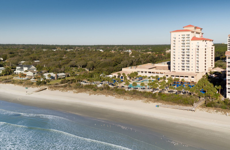 Exterior view of Myrtle Beach Marriott Resort 