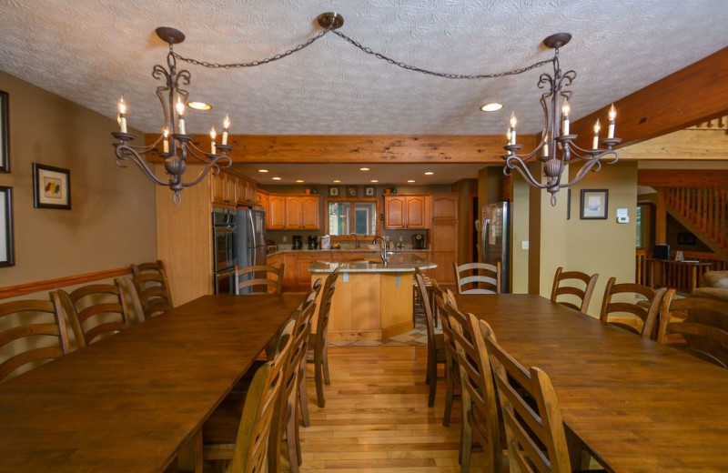 Rental kitchen at Taylor-Made Deep Creek Vacations.