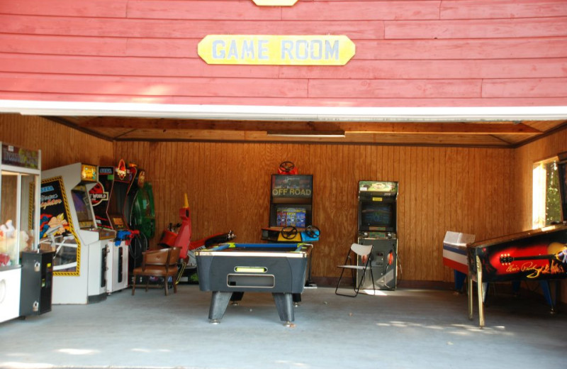 Game room at Flamingo Resort.