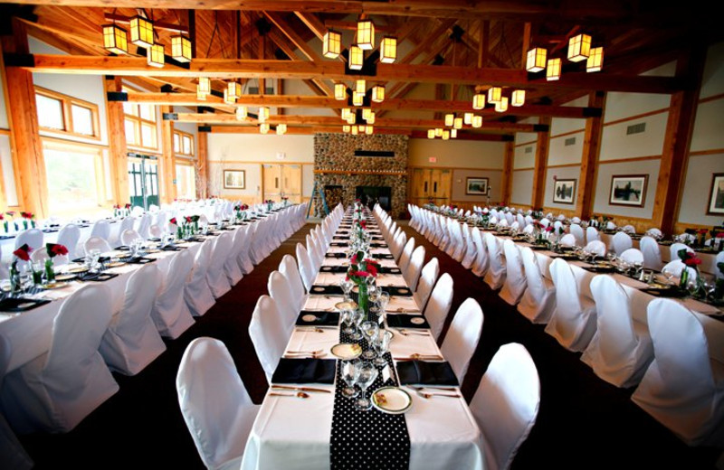 Dining room at Heartwood Conference Center & Retreat.