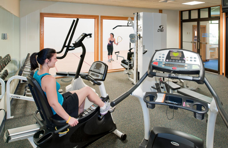 Exclusive Fitness Center at the Summit Resort.