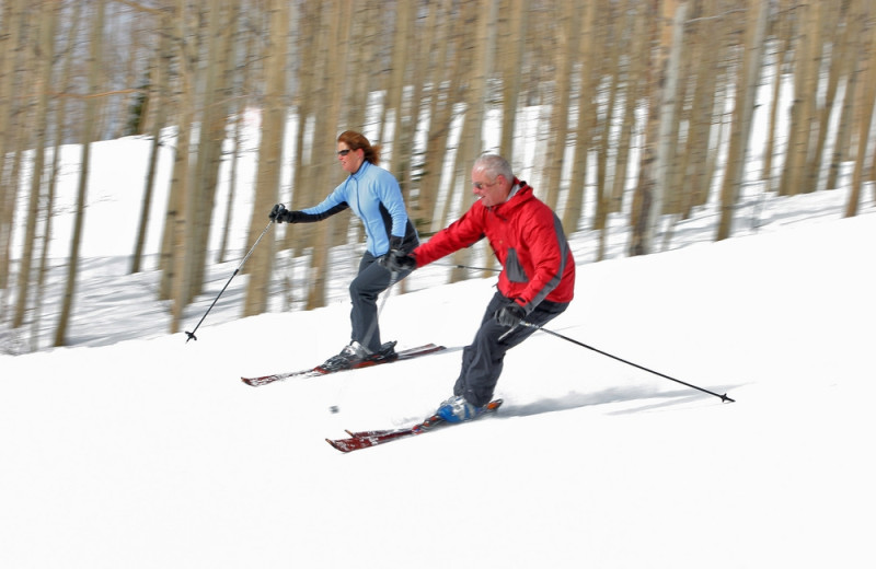 Skiing at The Bella Vista Estate.