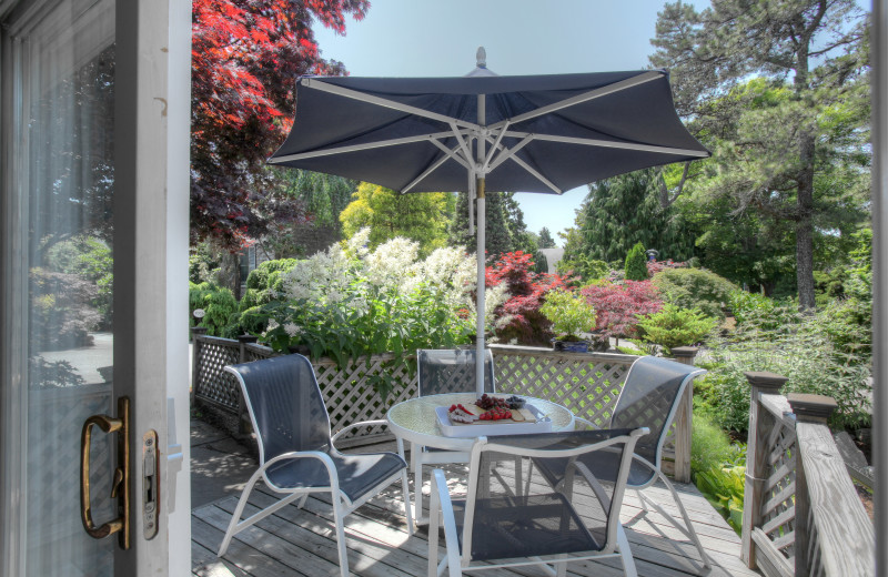 Patio at Pleasant Bay Village.