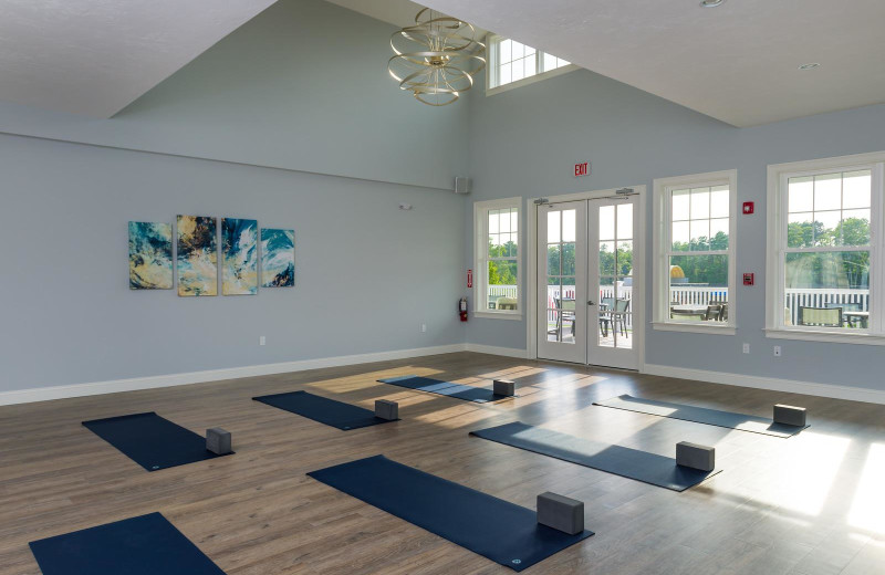 Yoga at The Club at New Seabury.