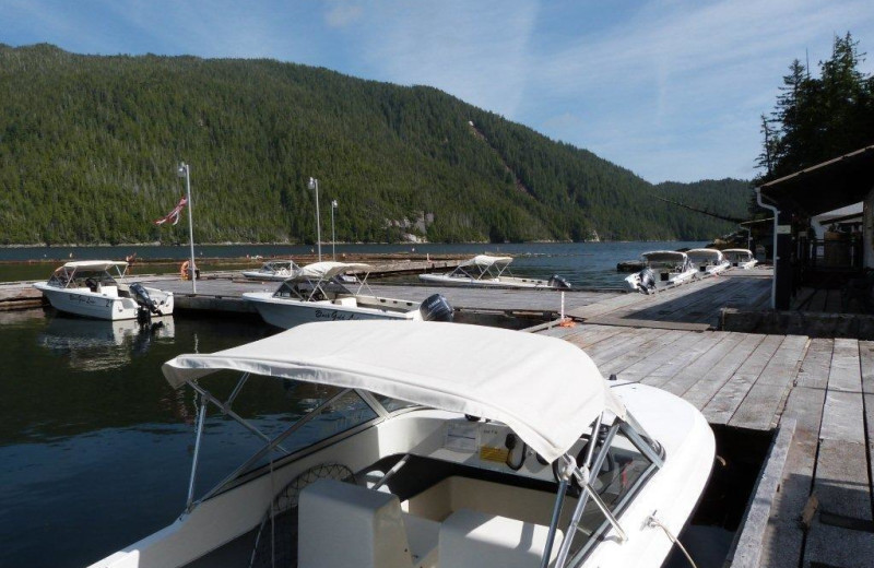 Docks at Black Gold Lodge