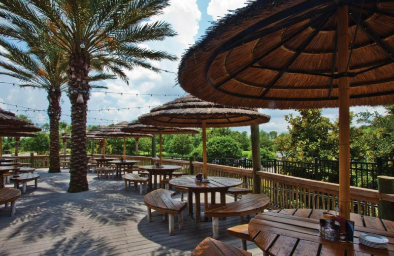 Patio at Holiday Inn Club Vacations at Orange Lake Resort.