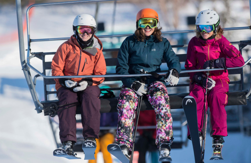 Ski lift at Holiday Valley Resort.