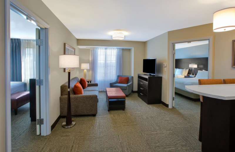 Guest room at Staybridge Suites - Benton Harbor.