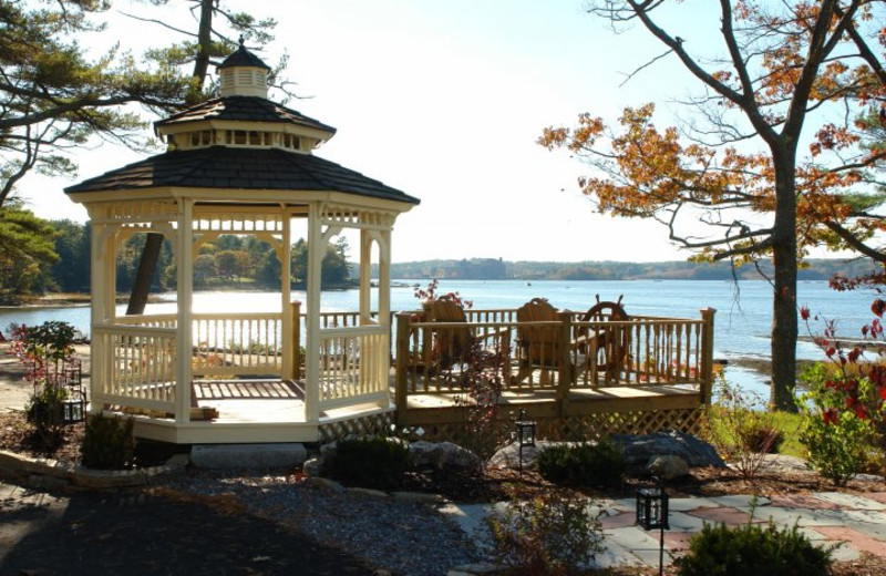 Gazebo at Sheepscot Harbour Village 