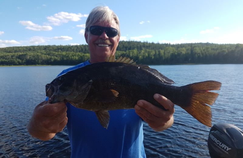 Fishing at Elk Lake Wilderness Resort.