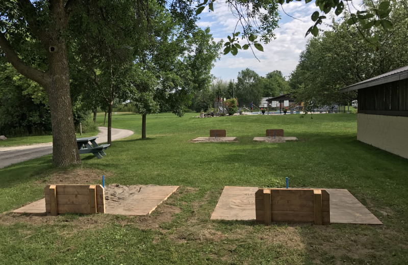 Games at Southview Cottages Resort.
